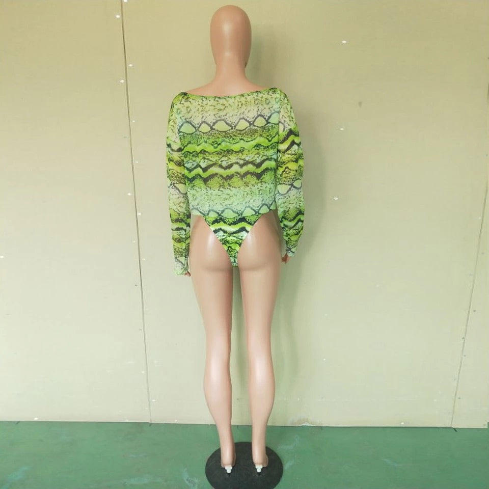 Slime Snakeskin 3pc Bikini