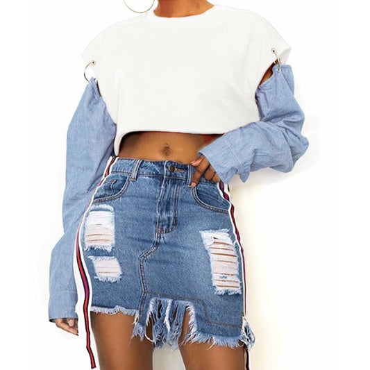 Breakaway Crop Shirt