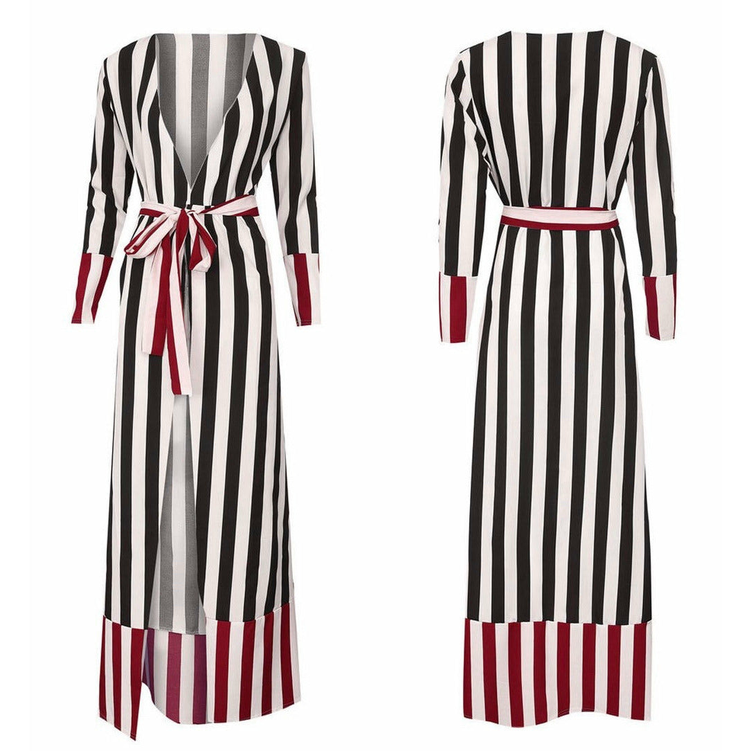 Stripes Duster Dress