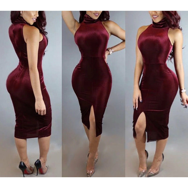 Morgan Velvet Dress