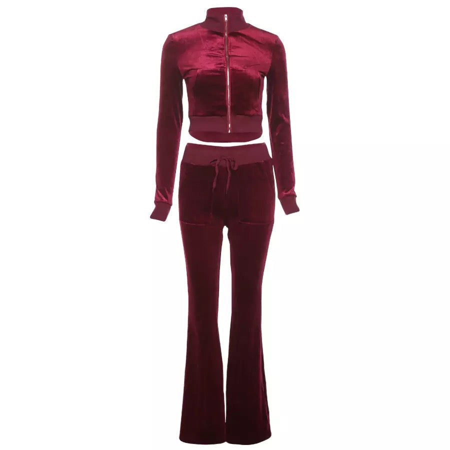 Velvet Tracksuit