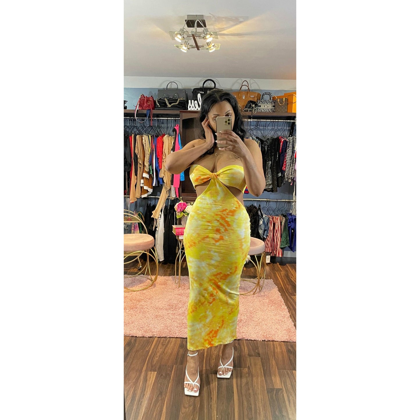 Tye-Die Cutout Maxi byShani