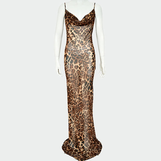 Leopard Maxi Dress