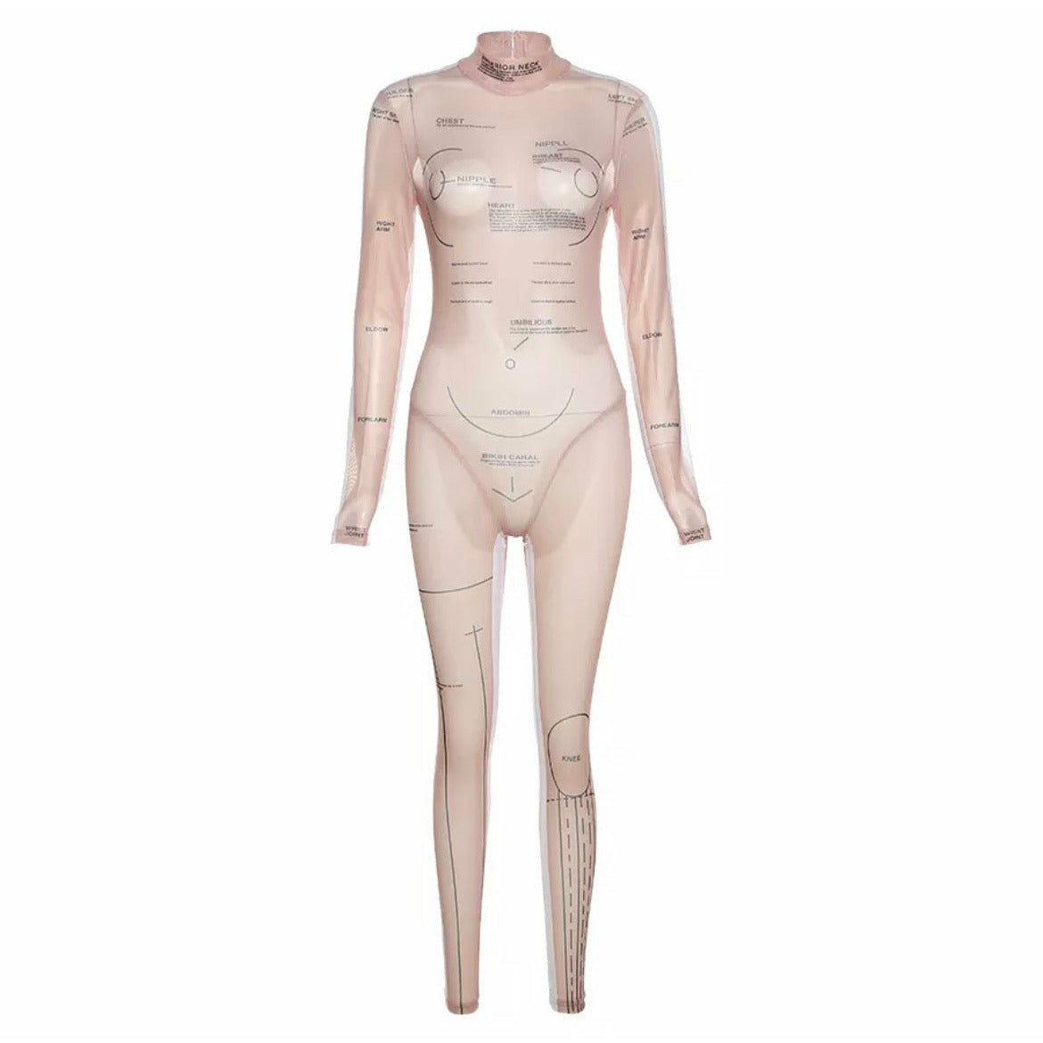 Body Parts Jumpsuit