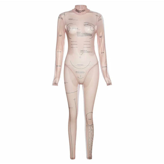 Body Parts Jumpsuit