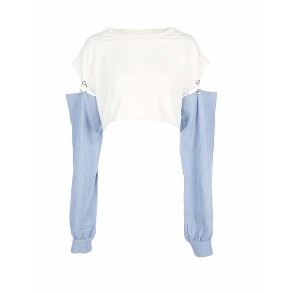 Breakaway Crop Shirt