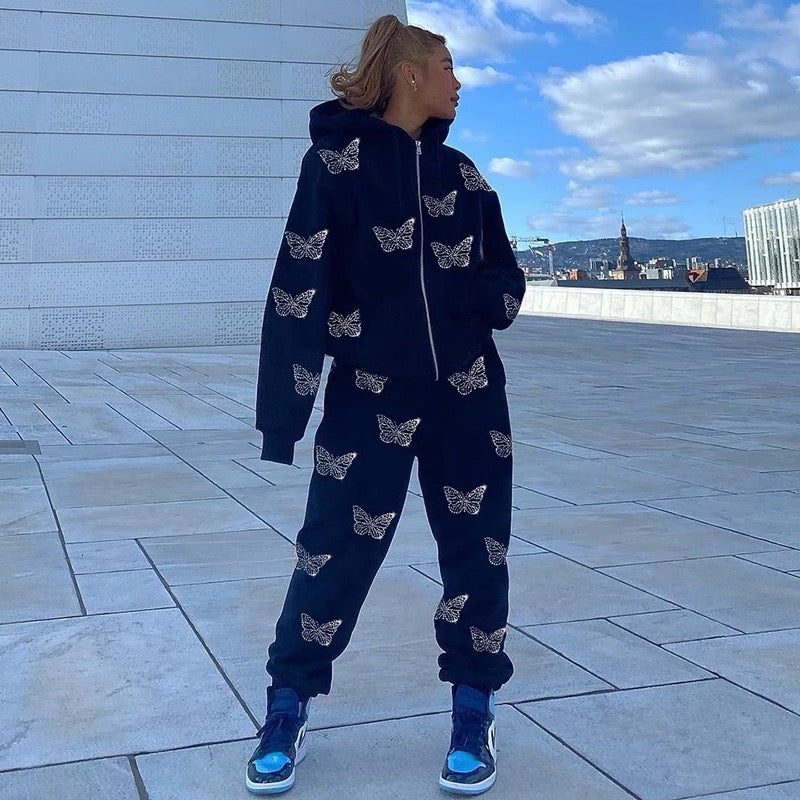 Crystal Butterfly 🦋 Tracksuit